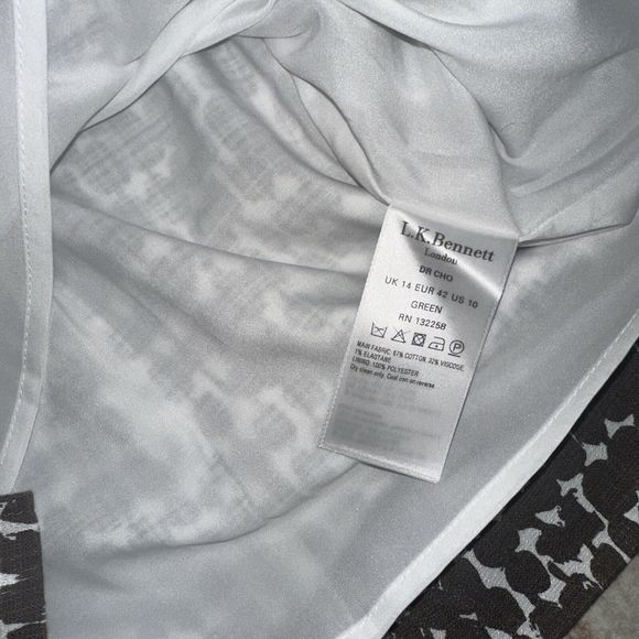 NWOT, LK BENNETT Fitted Dress 14 - Picture 10 of 10